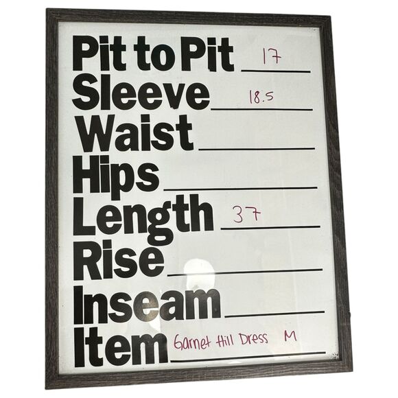 Garnet Hill Knit Trapeze Dress Black 3/4 Sleeve Knee Length Scoop Neck Medium - Picture 6 of 6